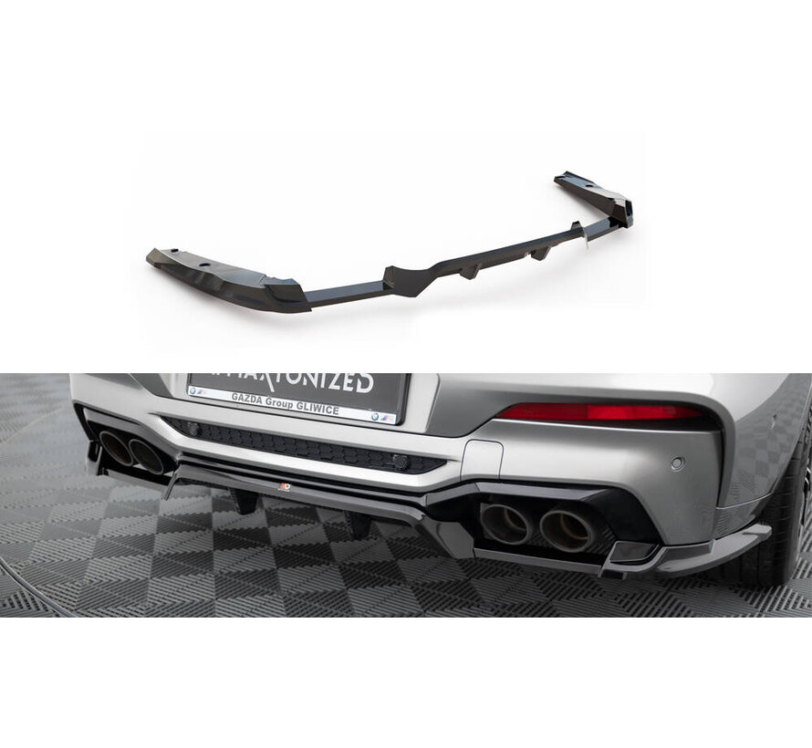 Maxton Design Rear Splitter (with vertical bars) BMW X4 M F98