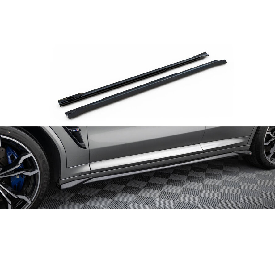 Maxton Design Side Skirts Diffusers BMW X4 M F98