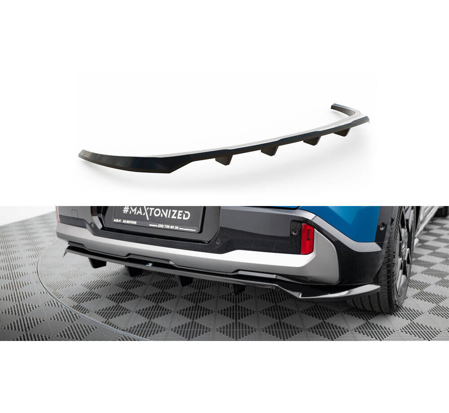 Maxton Design Rear Splitter (with vertical bars) Kia EV9 GT-Line Mk1