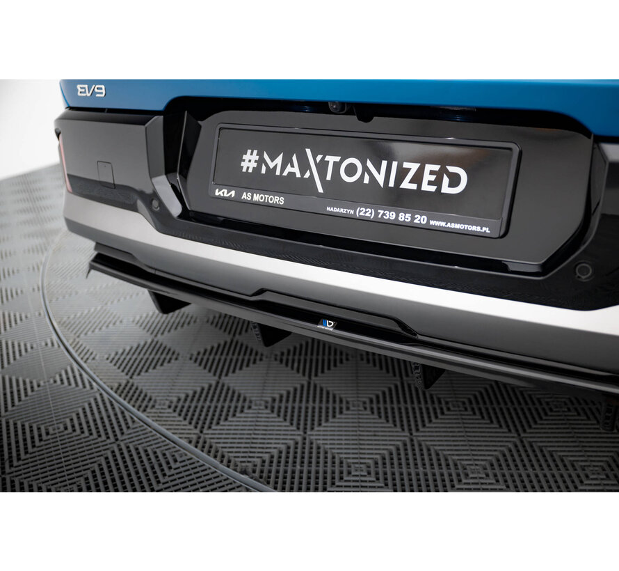 Maxton Design Rear Splitter (with vertical bars) Kia EV9 GT-Line Mk1