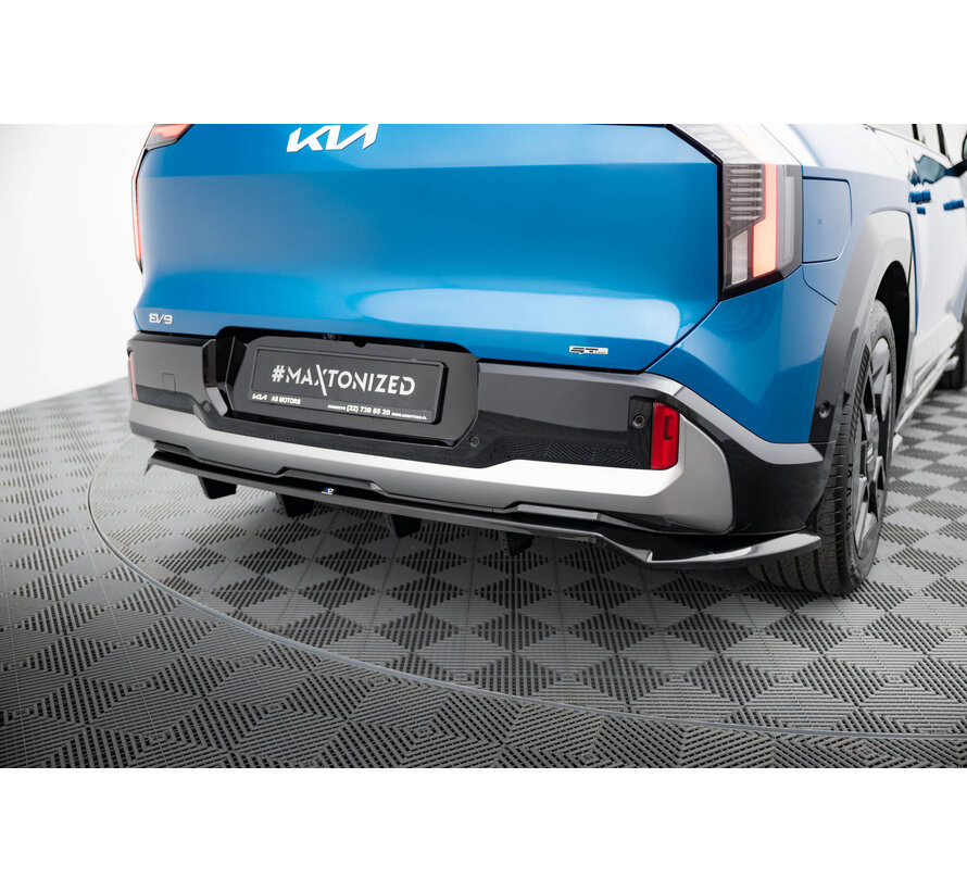 Maxton Design Rear Splitter (with vertical bars) Kia EV9 GT-Line Mk1