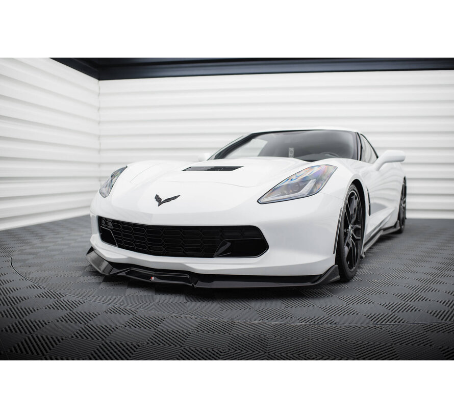 Maxton Design Set of Splitters Chevrolet Corvette Stingray C7