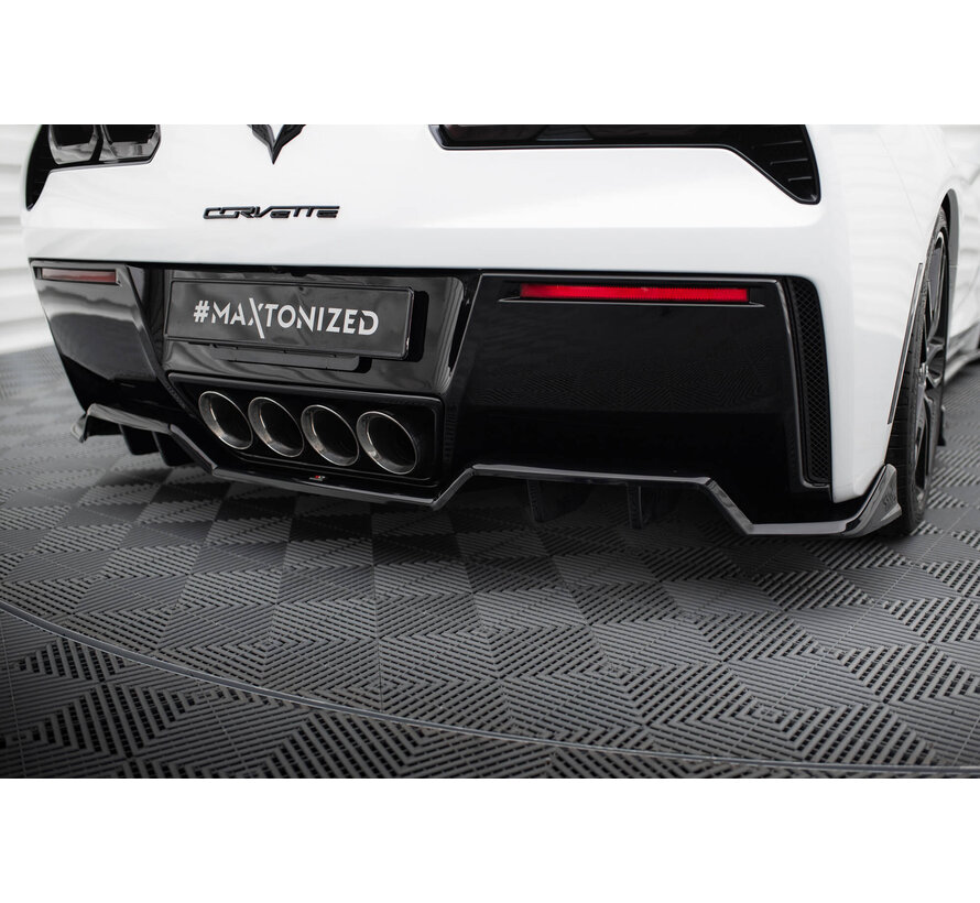 Maxton Design Set of Splitters Chevrolet Corvette Stingray C7