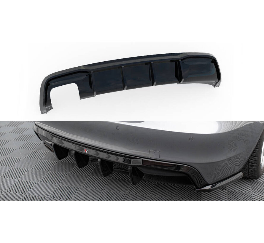 Maxton Design Rear Valance passend voor BMW 1 M-Pack E82