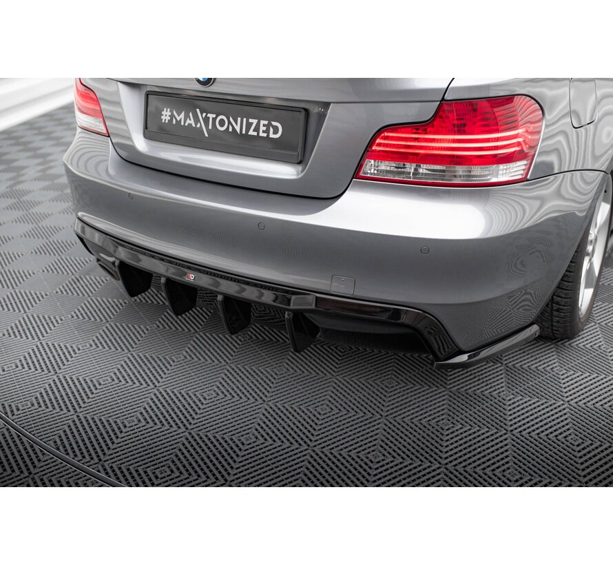 Maxton Design Rear Valance passend voor BMW 1 M-Pack E82