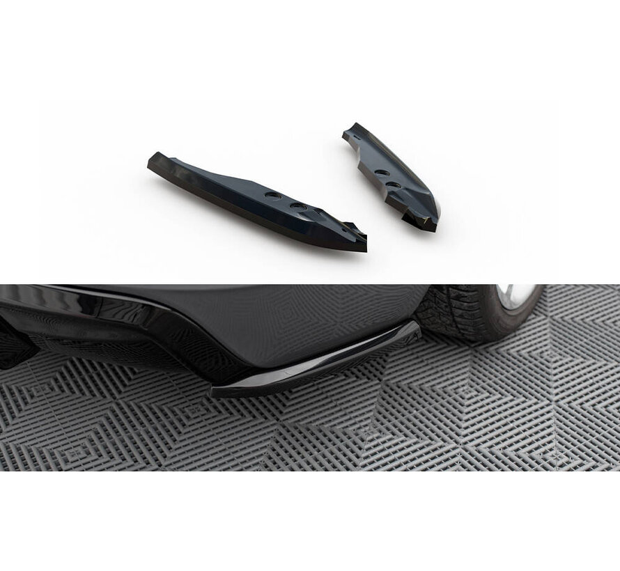 Maxton Design Rear Side Splitters BMW 1 M-Pack E82