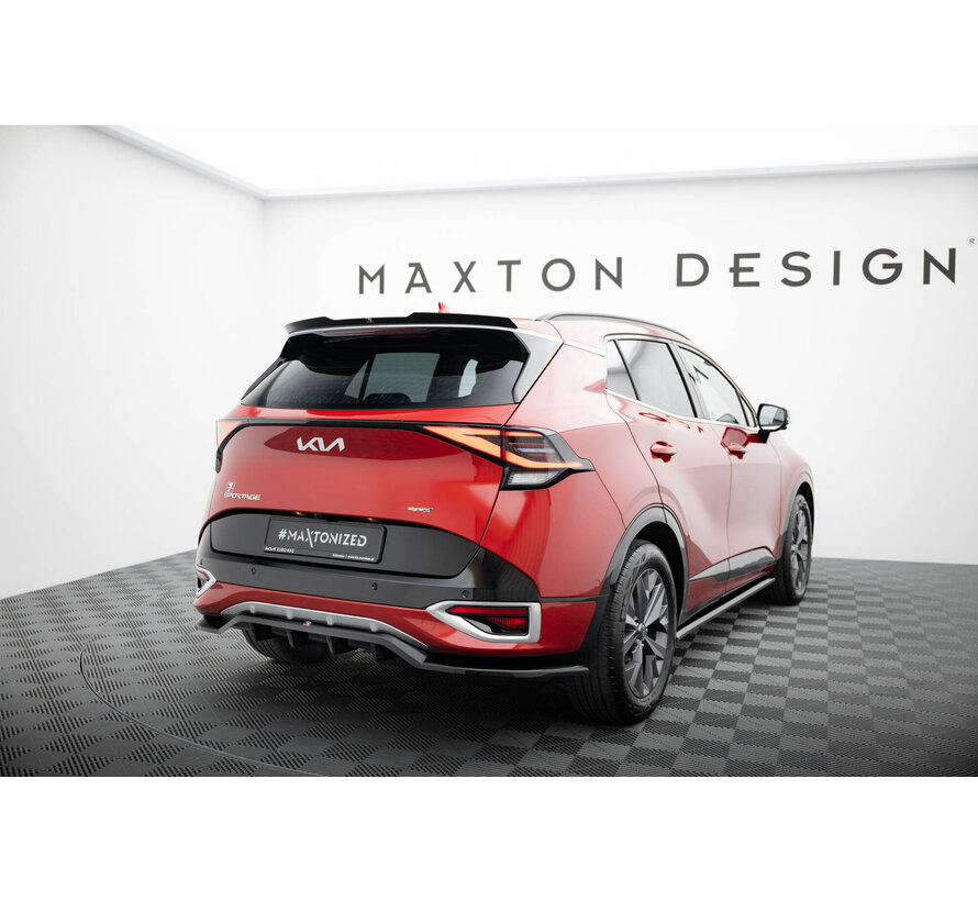 Maxton Design Rear Splitter (with vertical bars) Kia Sportage GT-Line Mk5