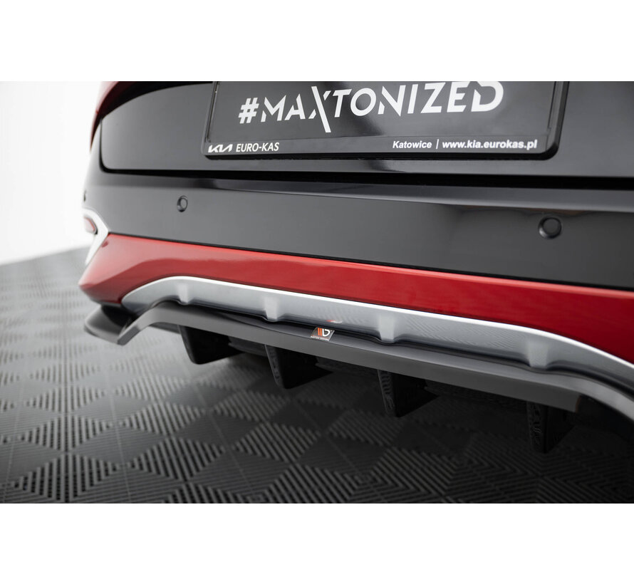 Maxton Design Rear Splitter (with vertical bars) Kia Sportage GT-Line Mk5