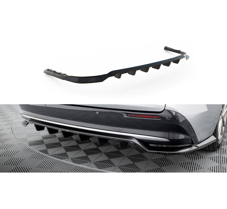 Maxton Design Rear Splitter (with vertical bars) Toyota Sienna Mk4