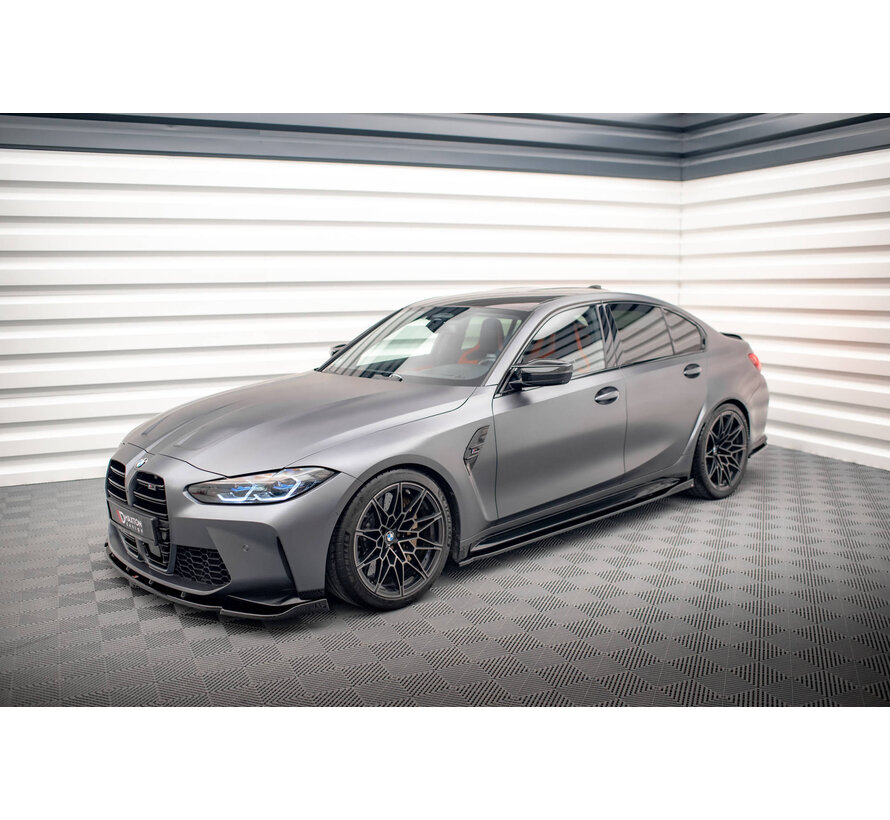 Maxton Design Set of Splitters passend voor BMW M3 Sedan G80
