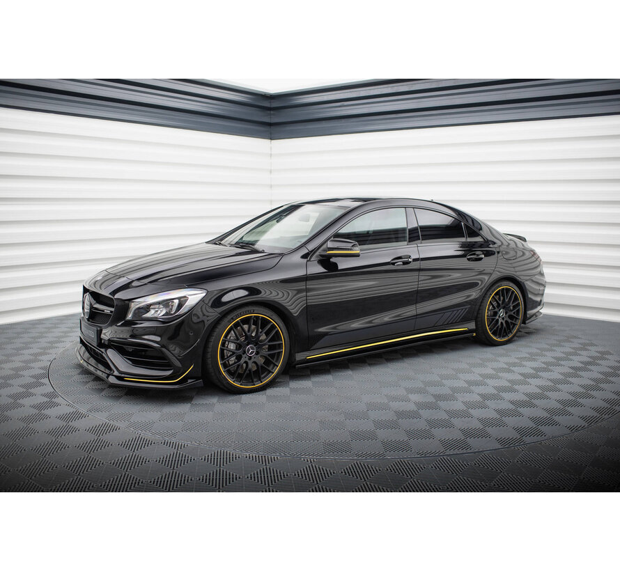 Maxton Design Set of Splitters Mercedes-AMG CLA 45 Aero C117 Facelift