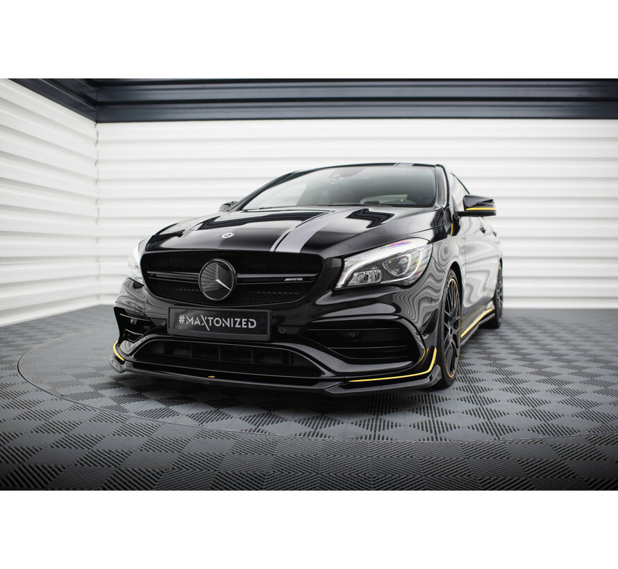 Maxton Design Set of Splitters Mercedes-AMG CLA 45 Aero C117 Facelift