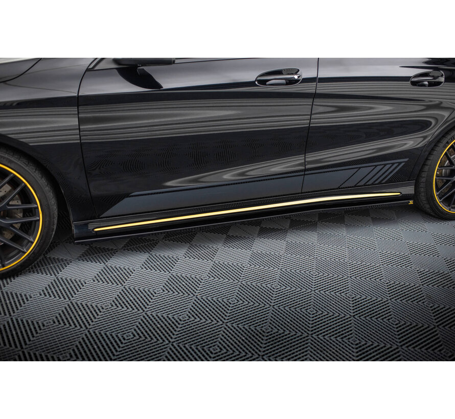 Maxton Design Set of Splitters Mercedes-AMG CLA 45 Aero C117 Facelift