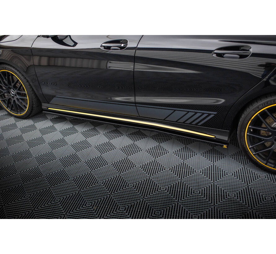 Maxton Design Set of Splitters Mercedes-AMG CLA 45 Aero C117 Facelift