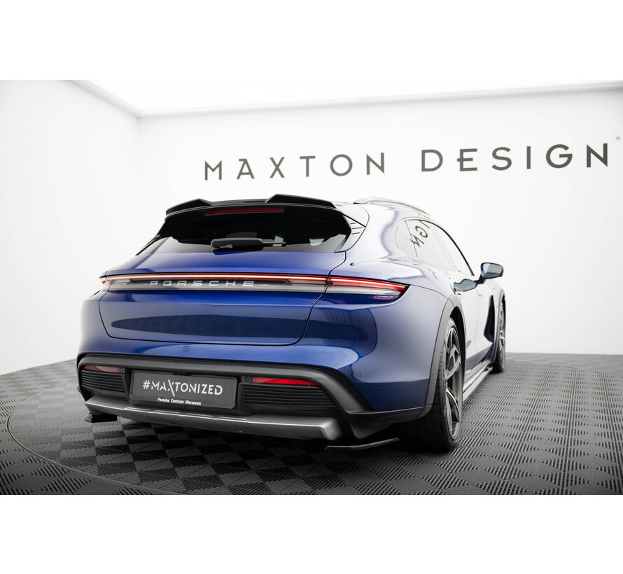Maxton Design Spoiler Cap 3D Porsche Taycan Cross Turismo 4S