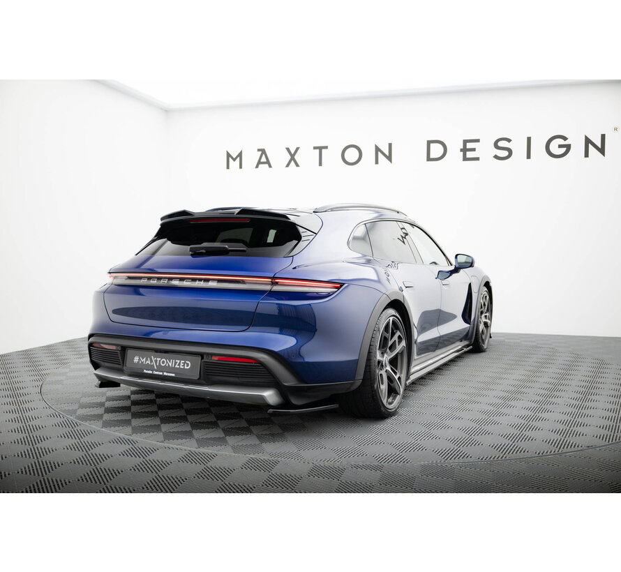 Maxton Design Rear Side Splitters Porsche Taycan Cross Turismo 4S