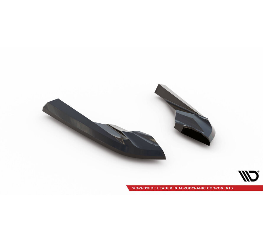 Maxton Design Rear Side Splitters Porsche Taycan Cross Turismo 4S
