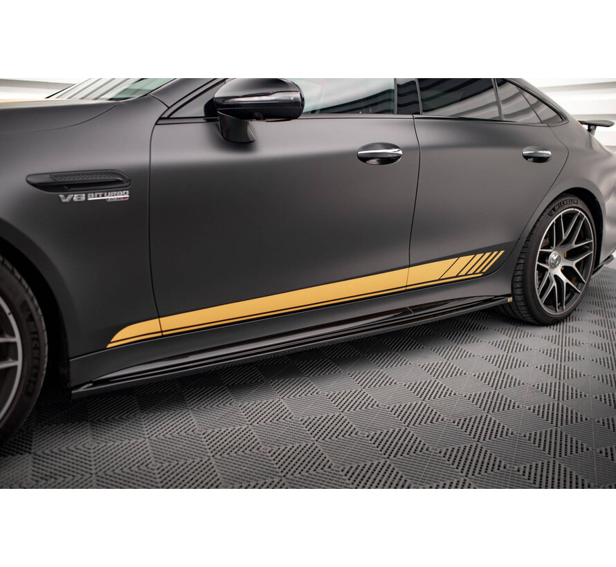 Maxton Design Set of Splitters Mercedes-AMG GT 63S 4 Door Coupe Aero