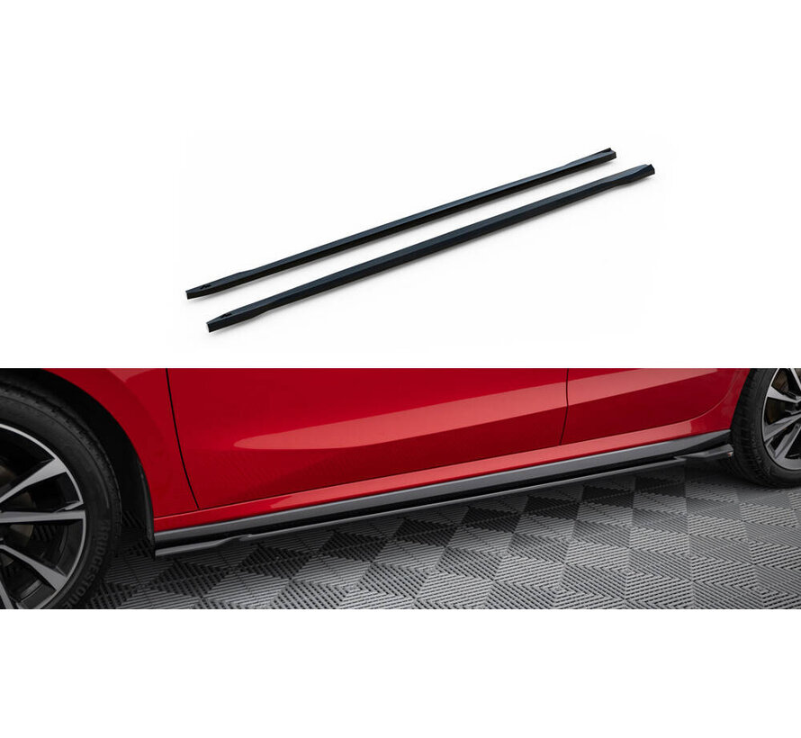 Maxton Design Side Skirts Diffusers Skoda Fabia Monte Carlo Mk4
