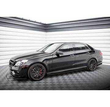 Maxton Design Maxton Design Set of Splitters Mercedes-Benz E63 AMG Sedan W212 Facelift