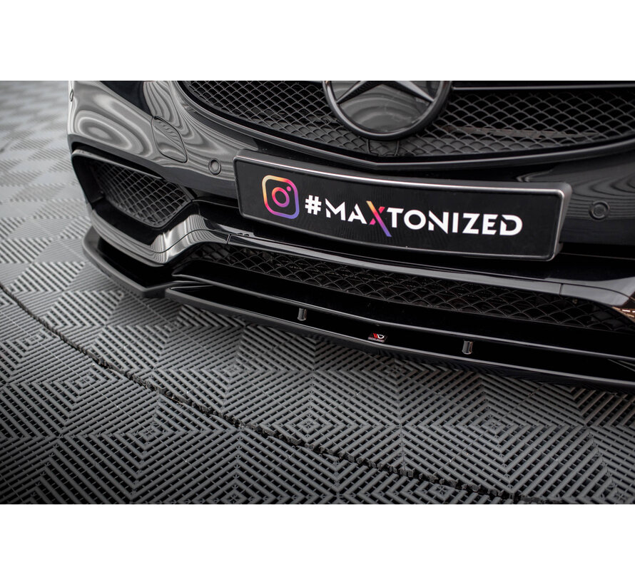 Maxton Design Set of Splitters Mercedes-Benz E63 AMG Sedan W212 Facelift