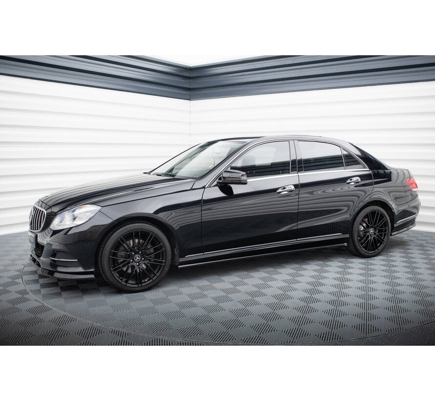 Maxton Design Set of Splitters Mercedes-Benz E Sedan W212 Facelift