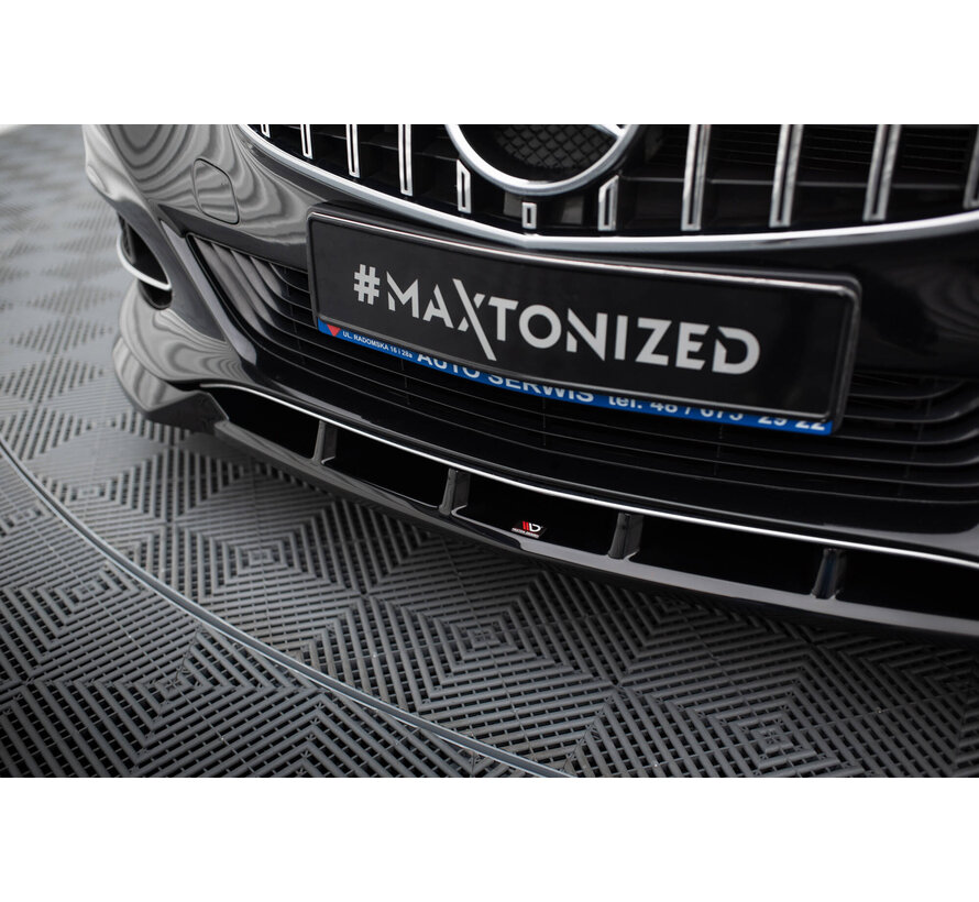 Maxton Design Set of Splitters Mercedes-Benz E Sedan W212 Facelift