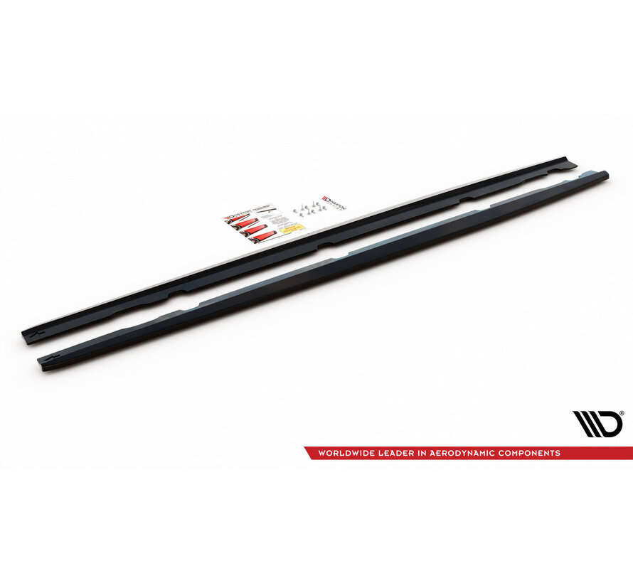 Maxton Design Set of Splitters Mercedes-AMG C 63 Coupe AMG Aero Pack C205 Facelift