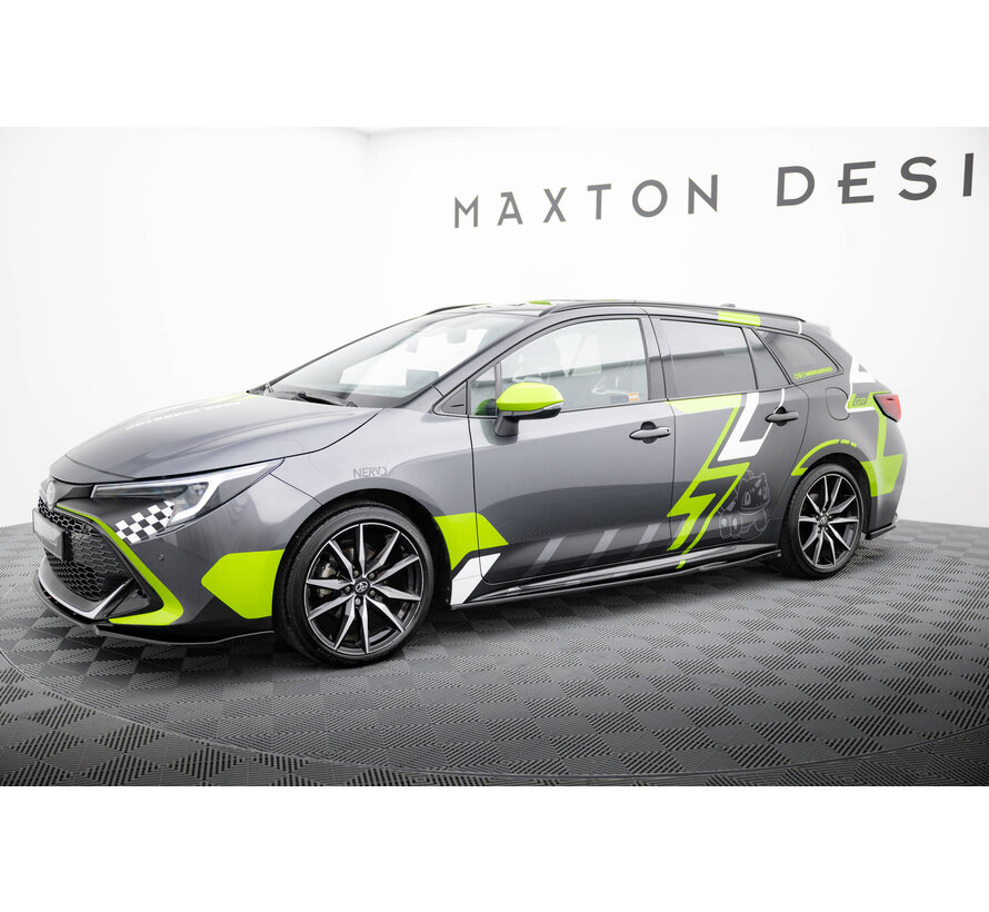 Maxton Design Side Skirts Diffusers Toyota Corolla GR Sport Touring Sports XII