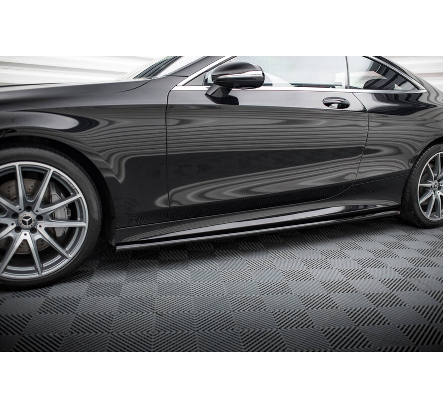 Maxton Design Set of Splitters Mercedes-Benz S Coupe AMG-Line C217 Facelift