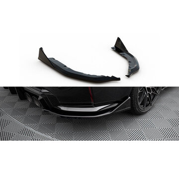 Maxton Design Maxton Design Rear Side Splitters V.6 CSL Look (For rear valance v.1)  BMW M3 Sedan / Touring G80 / G81