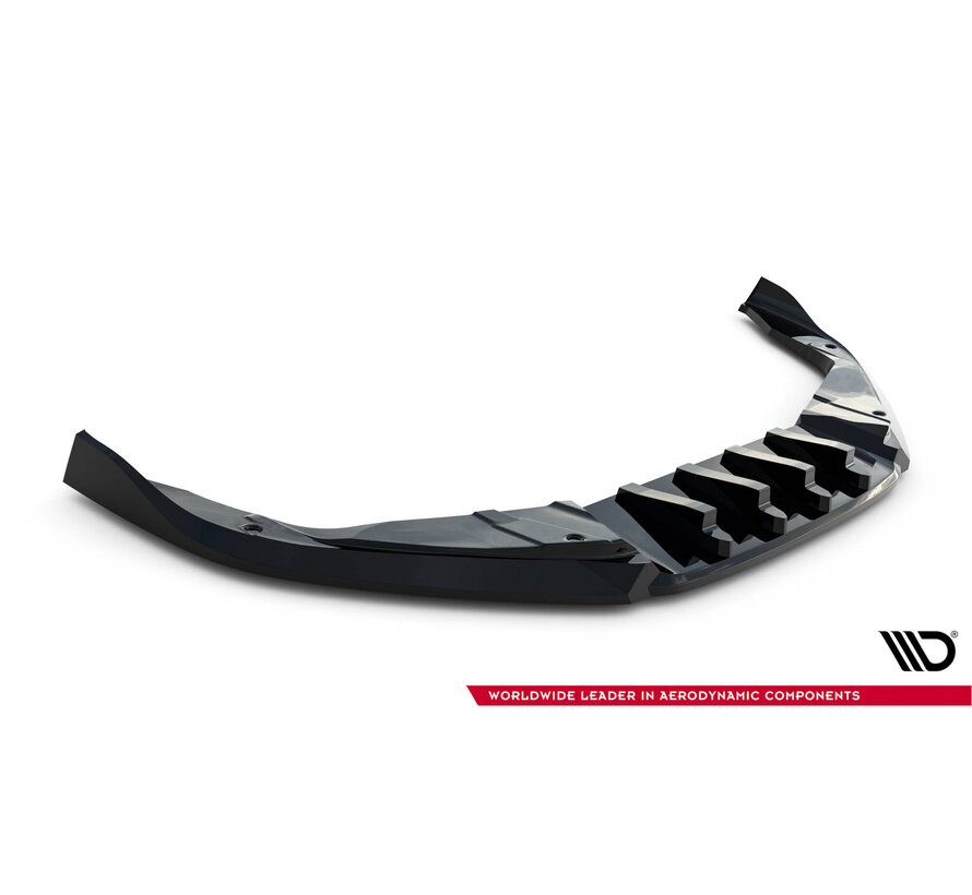Maxton Design Front Splitter  V.2 Porsche 718 Cayman GTS 982c