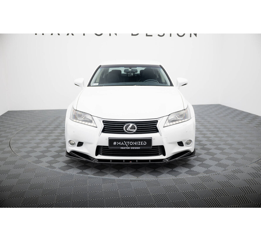 Maxton Design Front Splitter  V.2 Lexus GS Mk4 (L10)