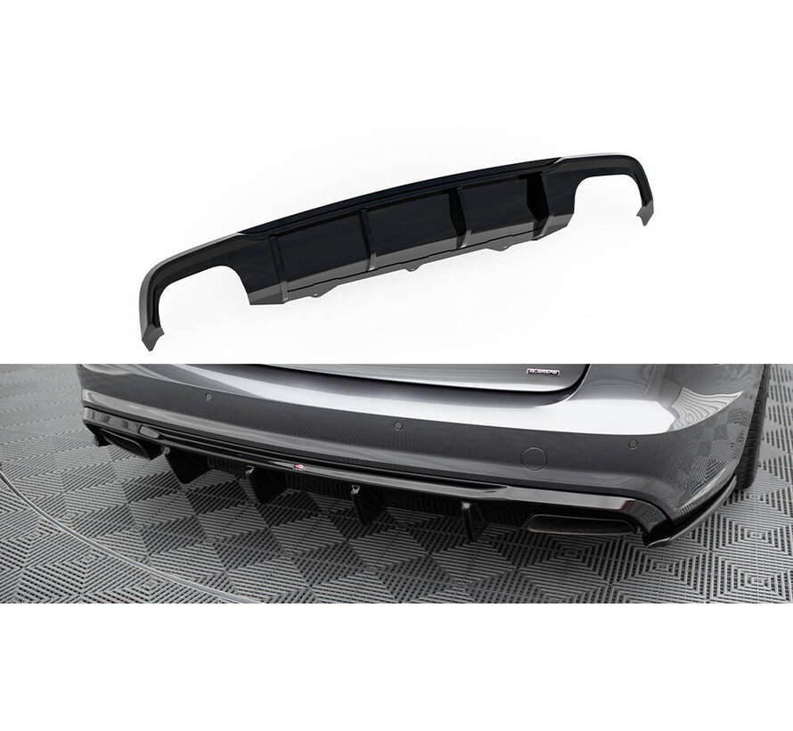 Maxton Design Rear Valance V.2 Audi A6 / A6 C7 S-line/ S6 C7 Facelift