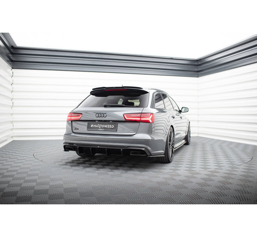 Maxton Design Rear Valance V.2 Audi A6 / A6 C7 S-line/ S6 C7 Facelift