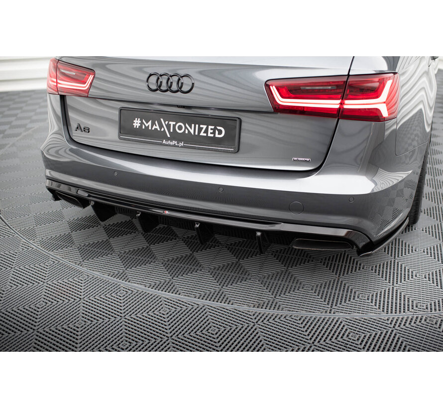 Maxton Design Rear Valance V.2 Audi A6 / A6 C7 S-line/ S6 C7 Facelift