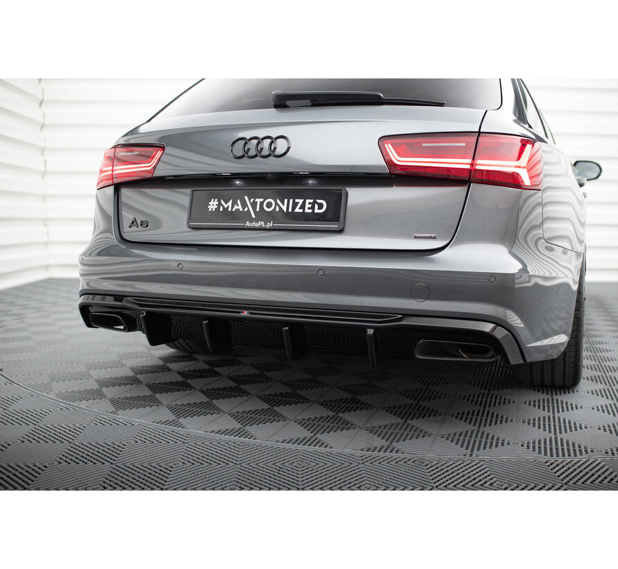Maxton Design Rear Valance V.2 Audi A6 / A6 C7 S-line/ S6 C7 Facelift