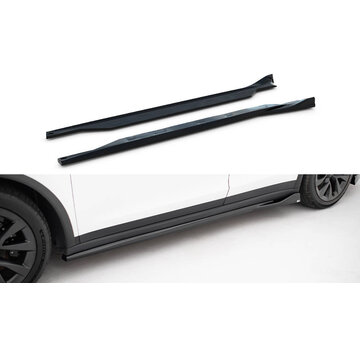 Maxton Design Maxton Design Side Skirts Diffusers V.2 Tesla Model X Mk1 Facelift