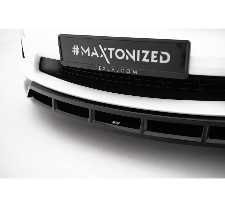 Maxton Design Set of Splitters Tesla Model X Mk1 Facelift