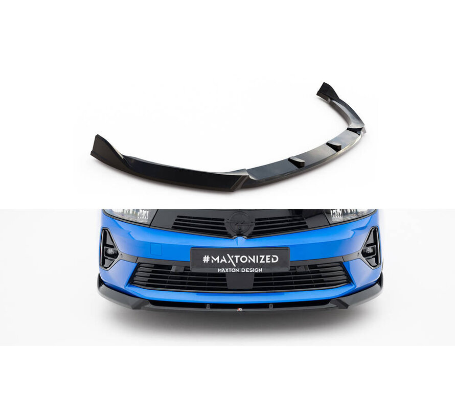 Maxton Design Front Splitter  V.1 Opel Astra L (MK6)