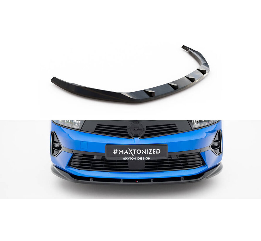 Maxton Design Front Splitter V.2 Opel Astra L (MK6)