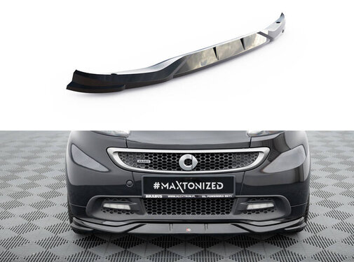 Maxton Design Maxton Design Front Splitter Brabus Smart Fortwo C451 Facelift