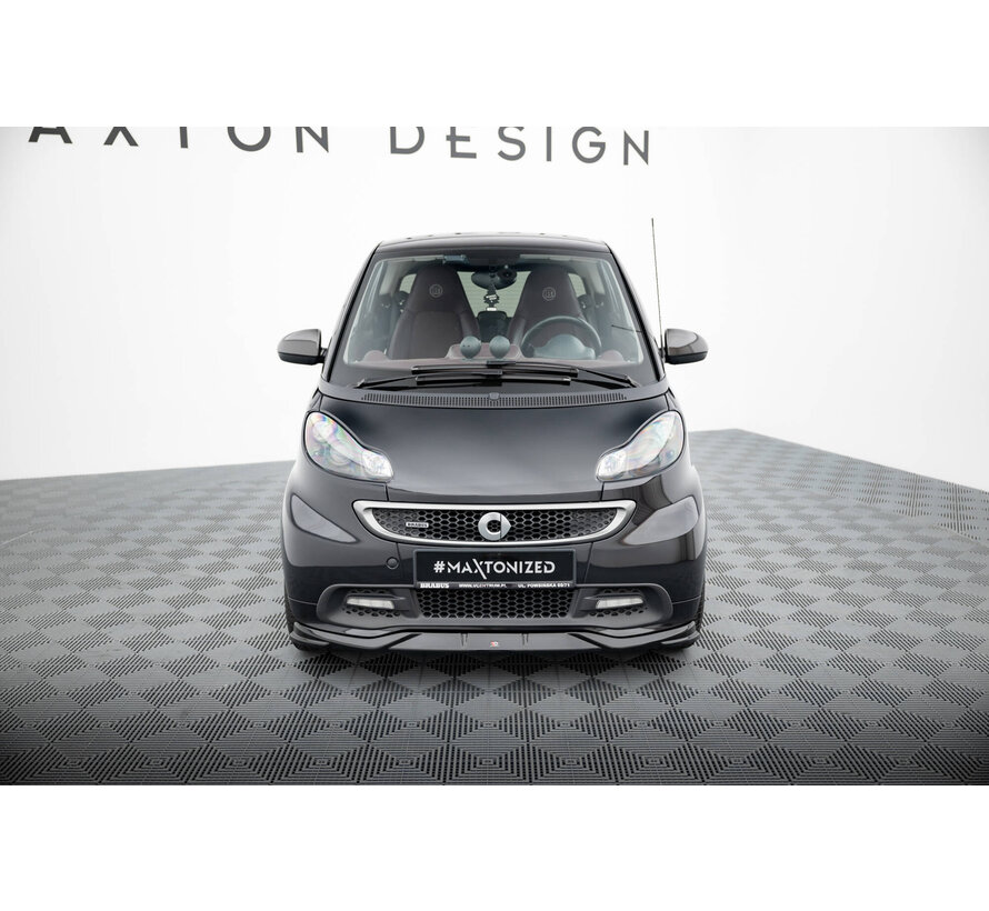Maxton Design Front Splitter  Brabus Smart Fortwo C451 Facelift
