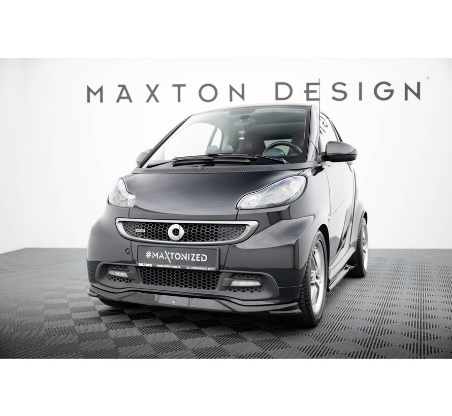 Maxton Design Front Splitter  Brabus Smart Fortwo C451 Facelift