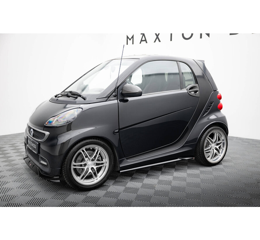 Maxton Design Side Skirts Diffusers Brabus Smart Fortwo C451 Facelift