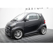 Maxton Design Maxton Design Set of Splitters Brabus Smart Fortwo C451 Facelift