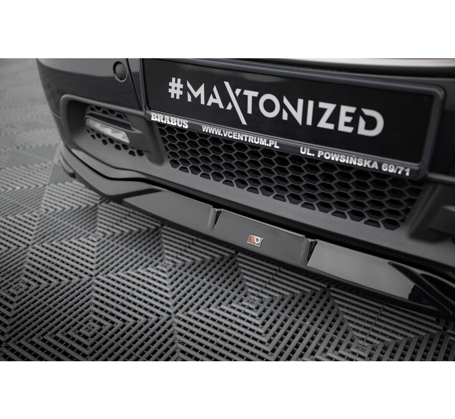 Maxton Design Set of Splitters Brabus Smart Fortwo C451 Facelift