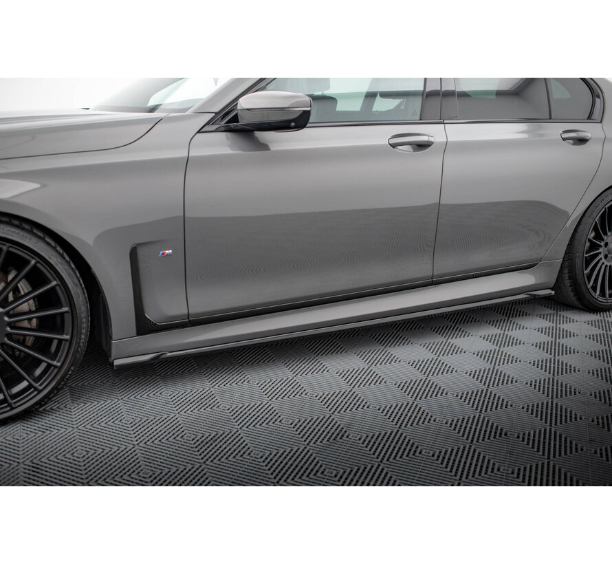 Maxton Design Set of Splitters passend voor BMW 7 G11 M-Pack Facelift