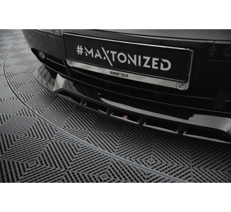 Maxton Design Set of Splitters passend voor BMW 7 E65