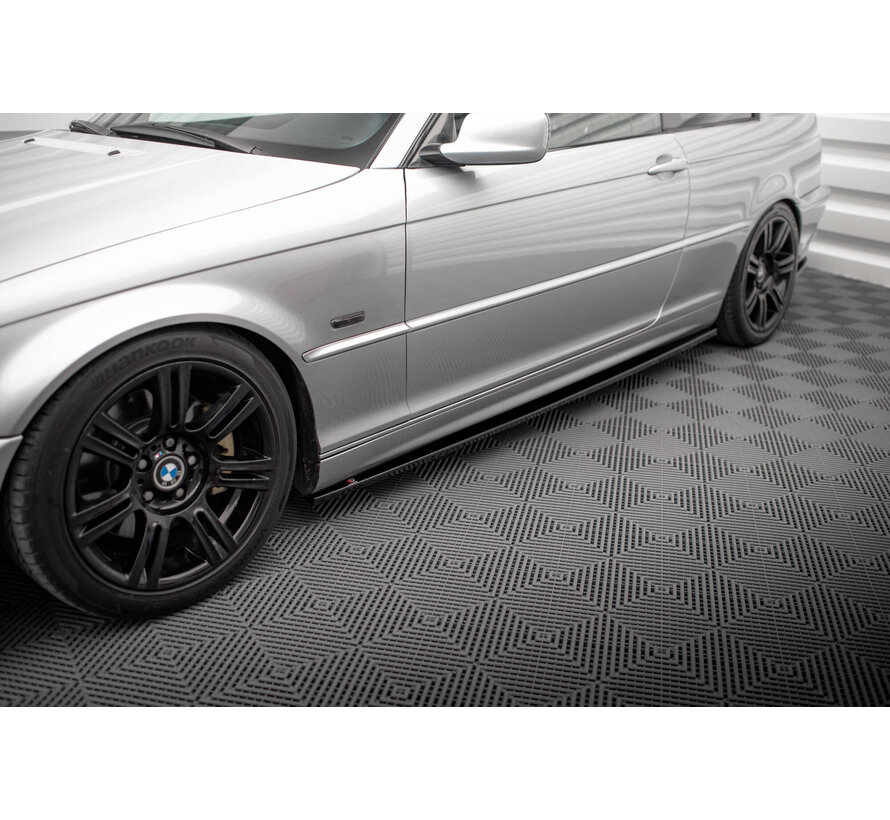 Maxton Design Set of Splitters BMW 3 Coupe E46